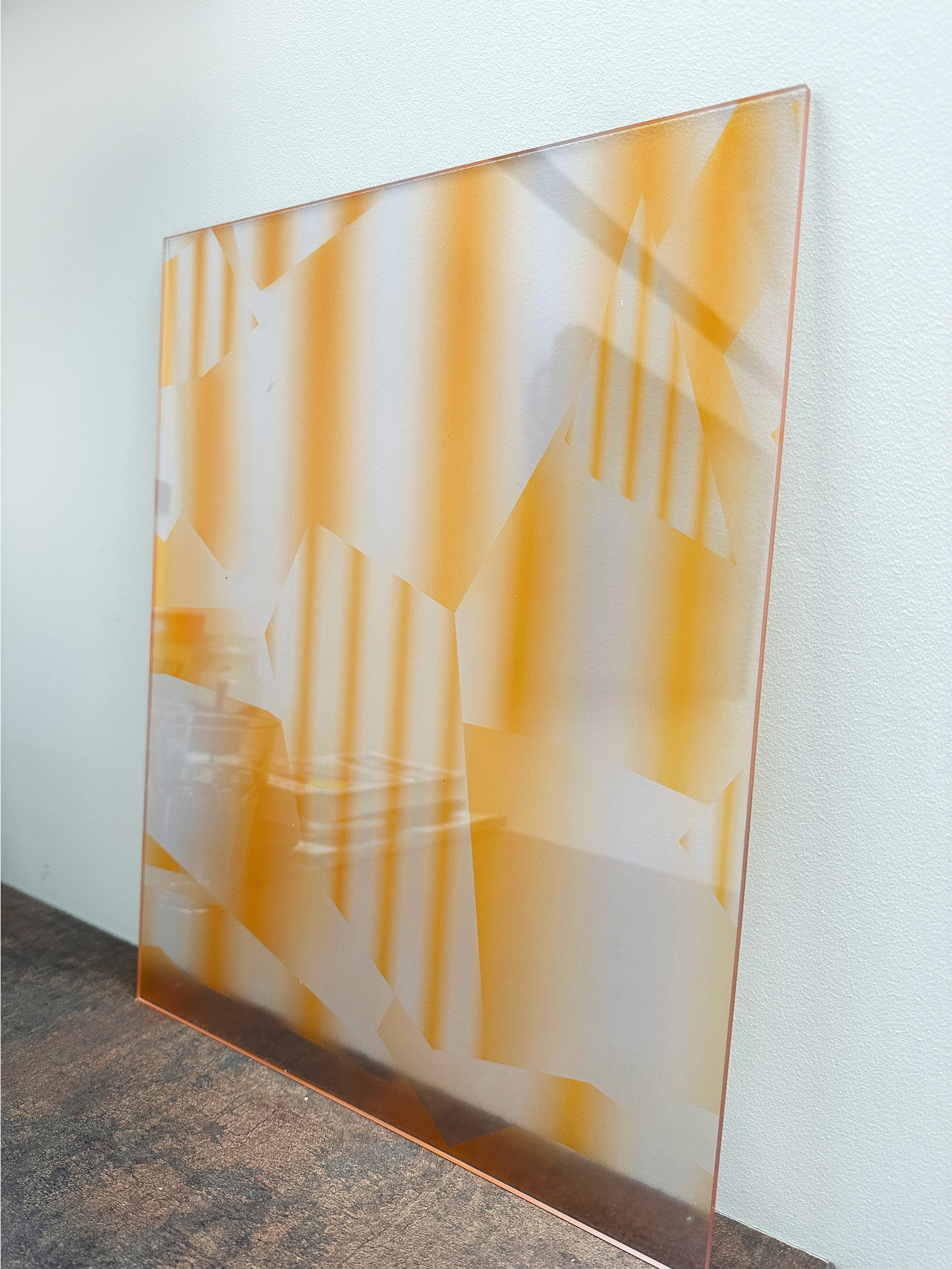 Broken Glass Translucent Acrylic