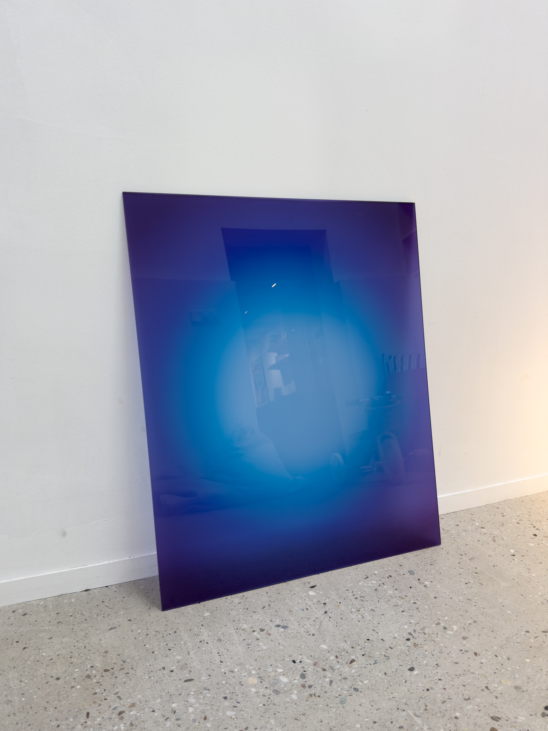 Blue Dot Translucent Acrylic
